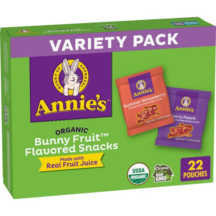 annie's organic bunny fruit snacks