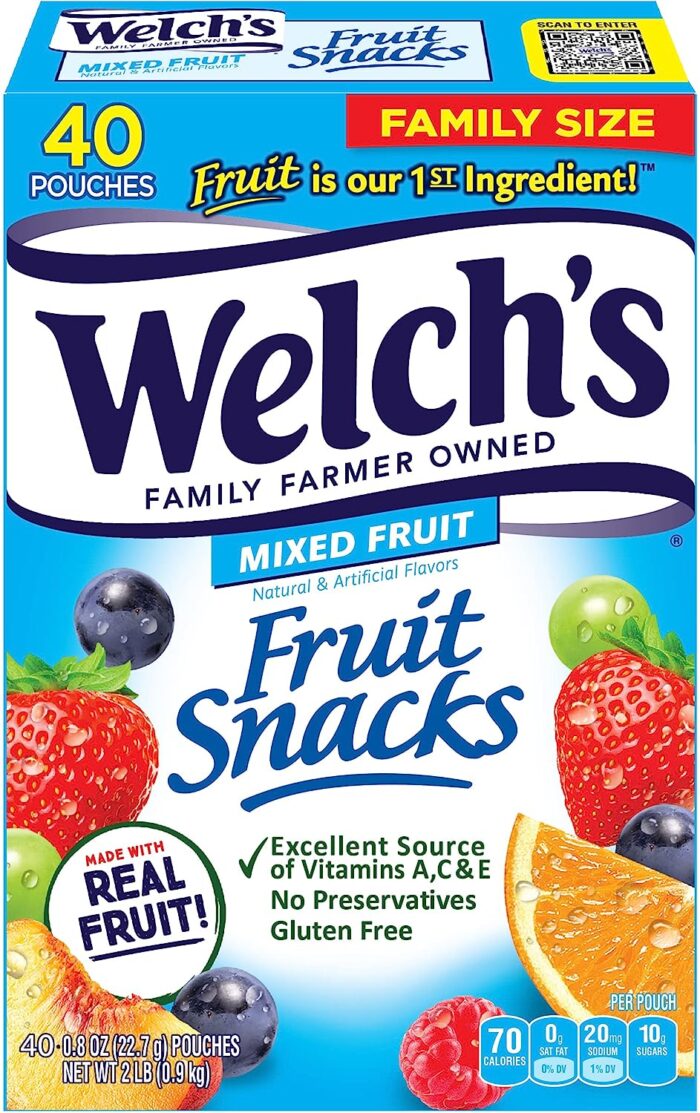 welch's fruit snacks