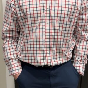 Alimens & Gentle Men's Plaid Button Down Shirts