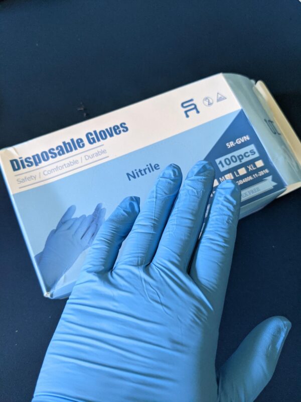 5R Nitrile Gloves,Disposable Gloves - Image 3