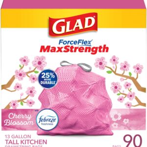Glad Tall Kitchen Drawstring Trash Bags